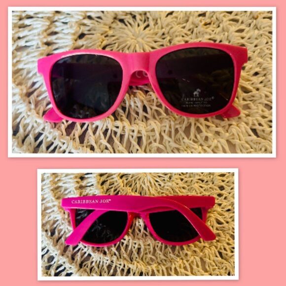 Pink Sunglasses For Infants By Caribbean Joe Island Supply Co. - Picture 1 of 2